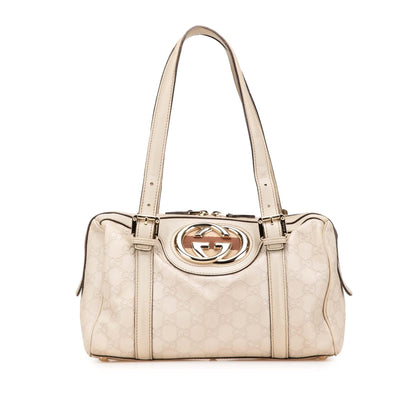 Gucci Guccissima Britt Boston Bag