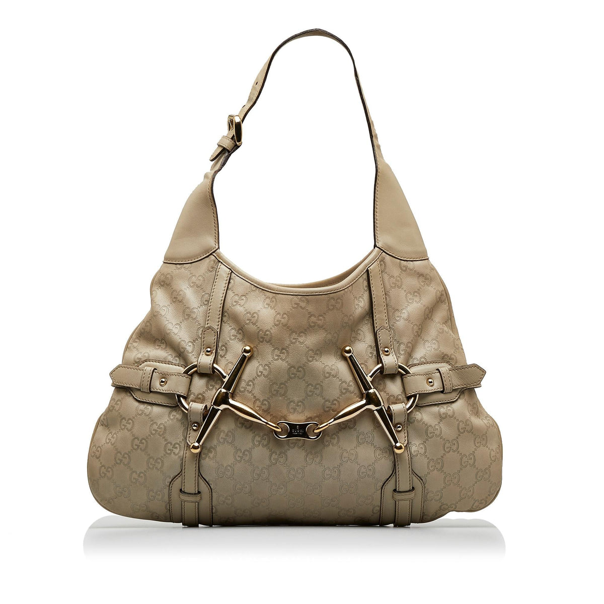 Gucci Guccissima Horsebit 85th Anniversary Hobo (SHG-Y7FlKr)