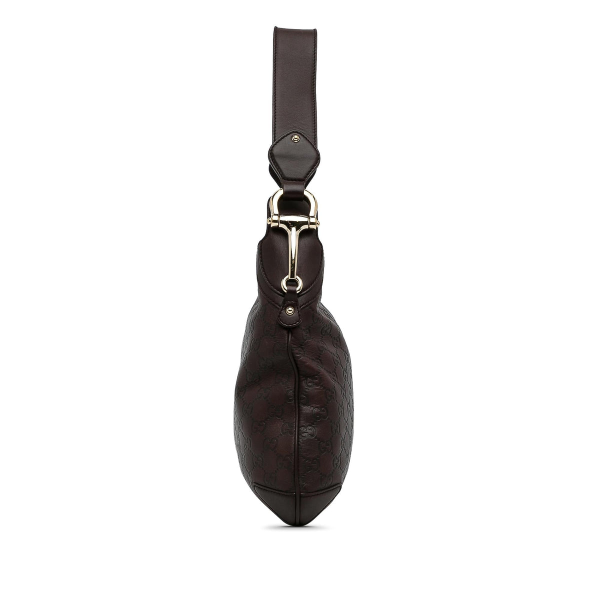 Gucci Guccissima Horsebit Creole Hobo (SHG-pRoFuj)