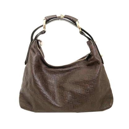 Gucci Guccissima Horsebit Hobo (SHG-VfTOh0)