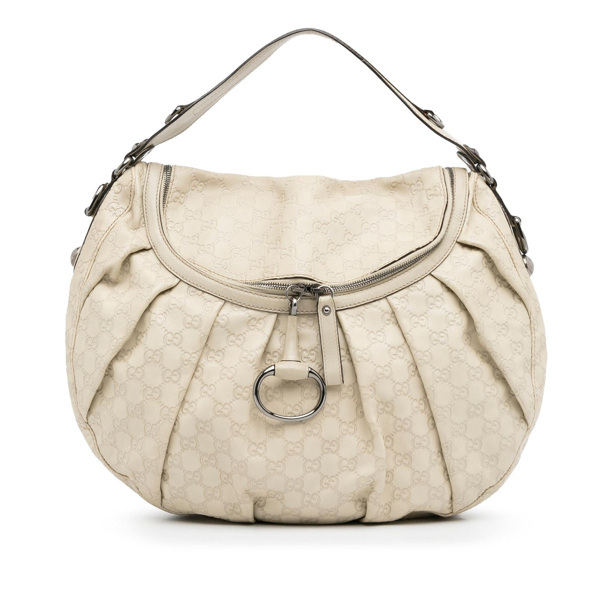 Gucci Guccissima Icon Bit Satchel (SHG-WNRwkm)