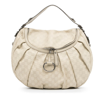 Gucci Guccissima Icon Bit Satchel (SHG-WNRwkm)