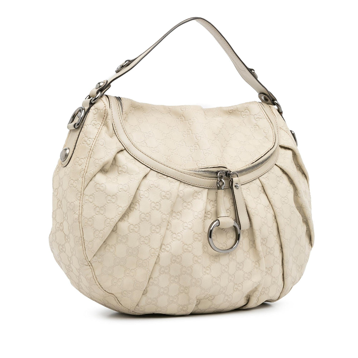 Gucci Guccissima Icon Bit Satchel (SHG-WNRwkm)