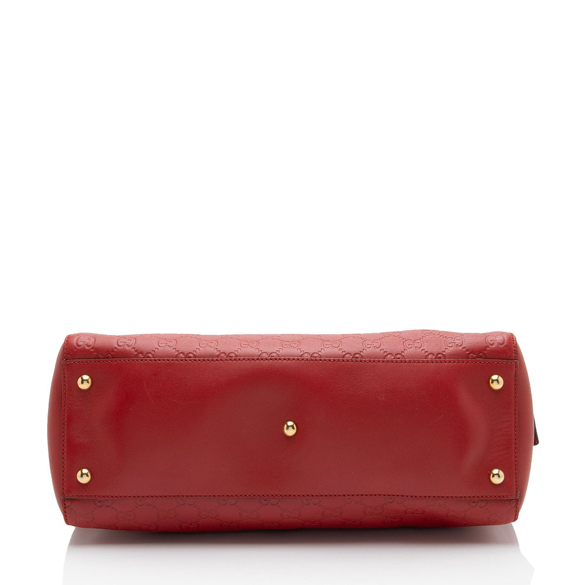 Gucci Guccissima Leather Chain Large Shoulder Bag