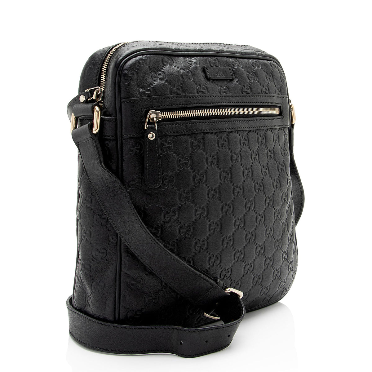 Gucci Guccissima Leather Messenger (SHF-poP2VB)