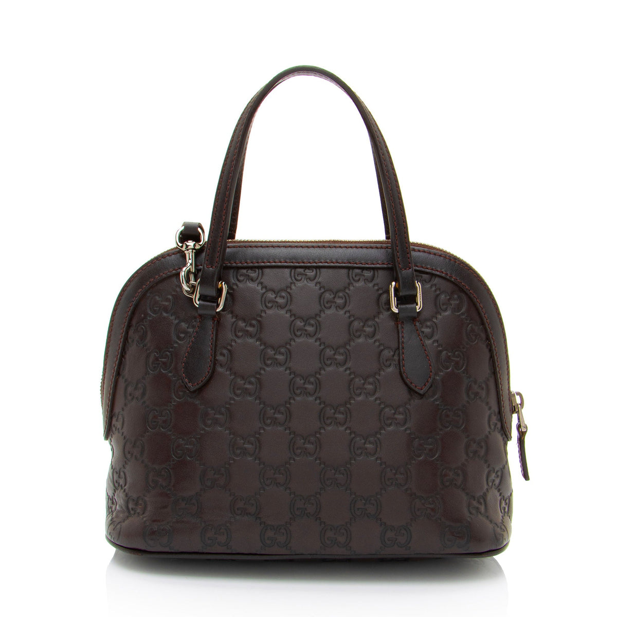 Gucci Guccissima Leather Dome Small Satchel