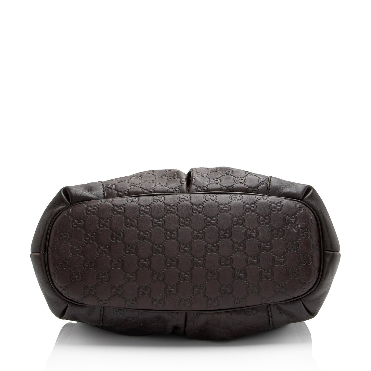 Gucci Guccissima Leather Sukey Top Handle Large Satchel (SHF-23263)