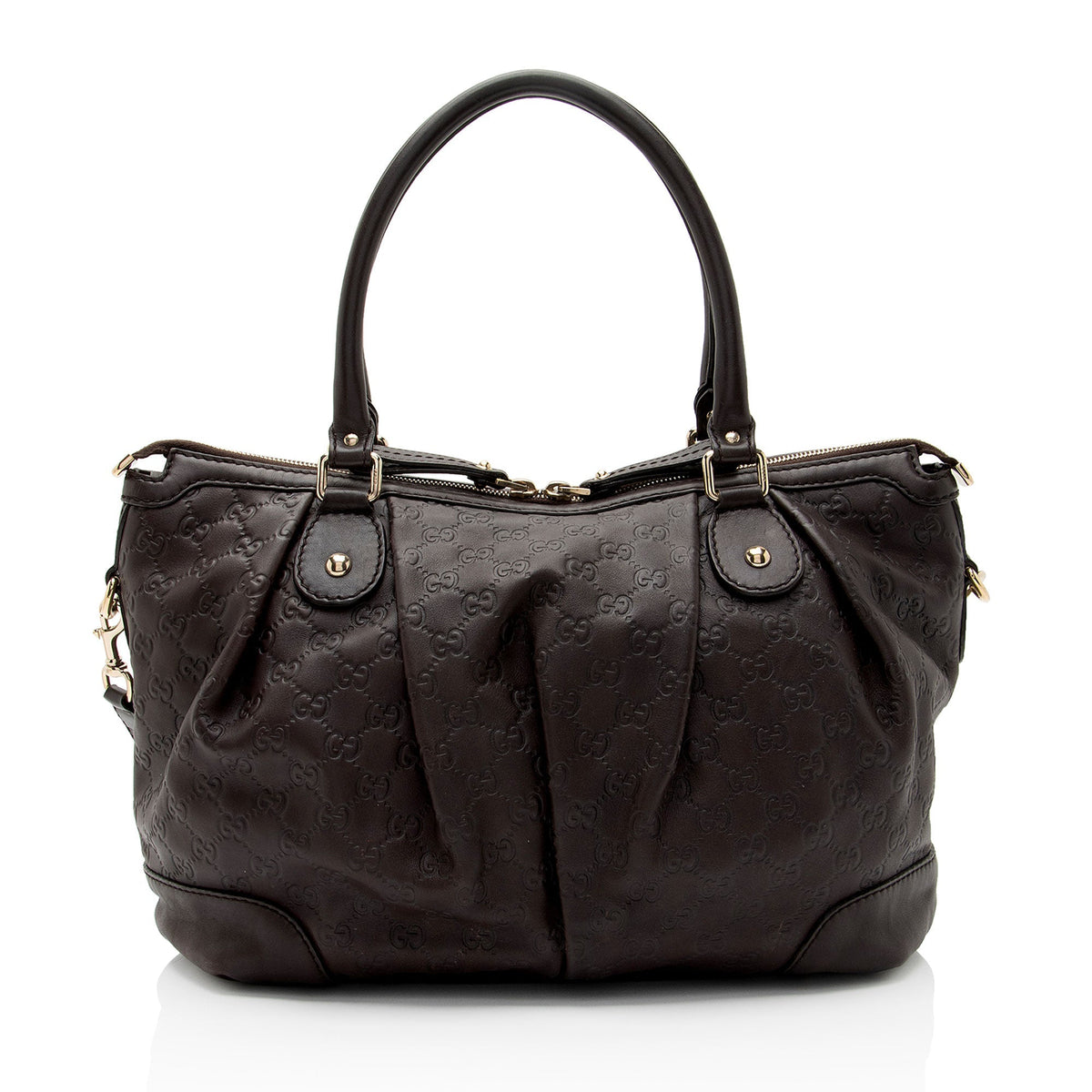 Gucci Guccissima Leather Sukey Large Satchel (SHF-lHKBBq)