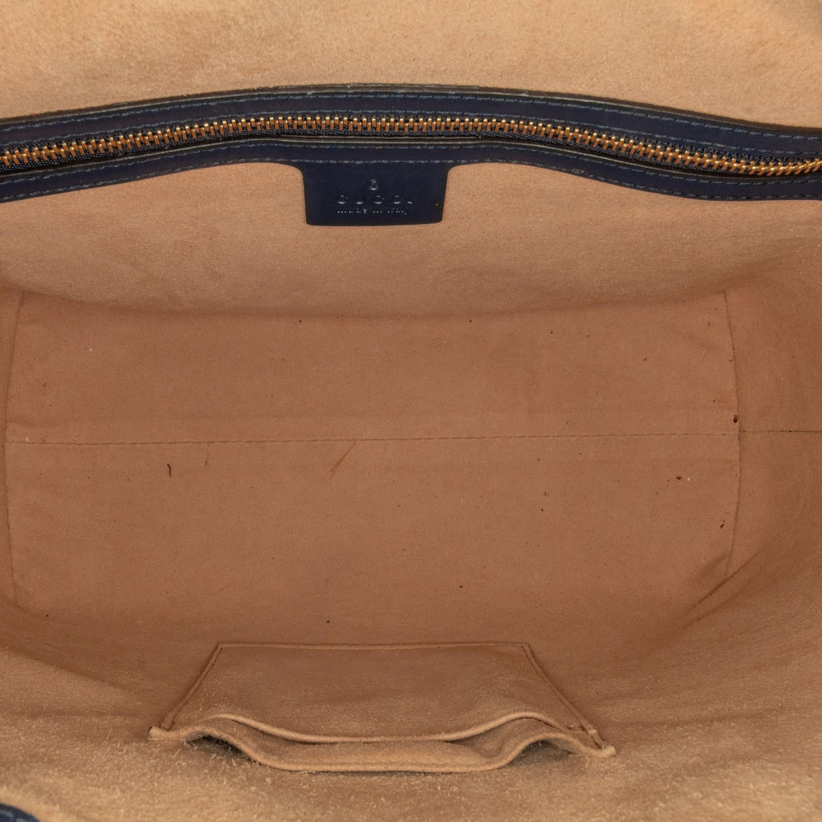 Gucci Guccissima Linea A Fold Over Satchel (SHG-rjrfyq)