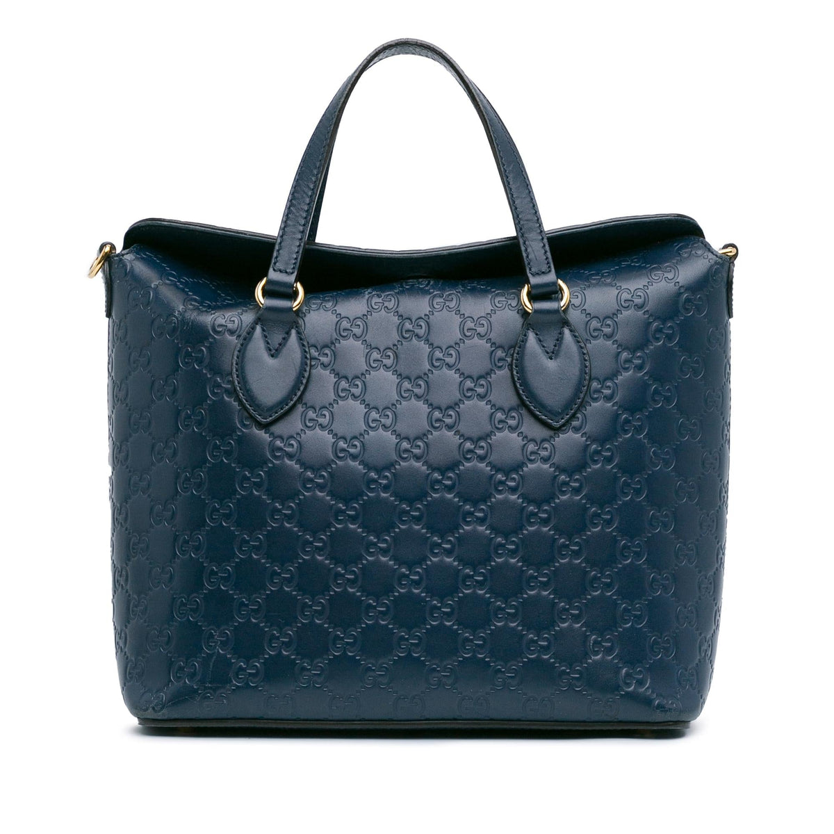 Gucci Guccissima Linea A Fold Over Satchel (SHG-rjrfyq)