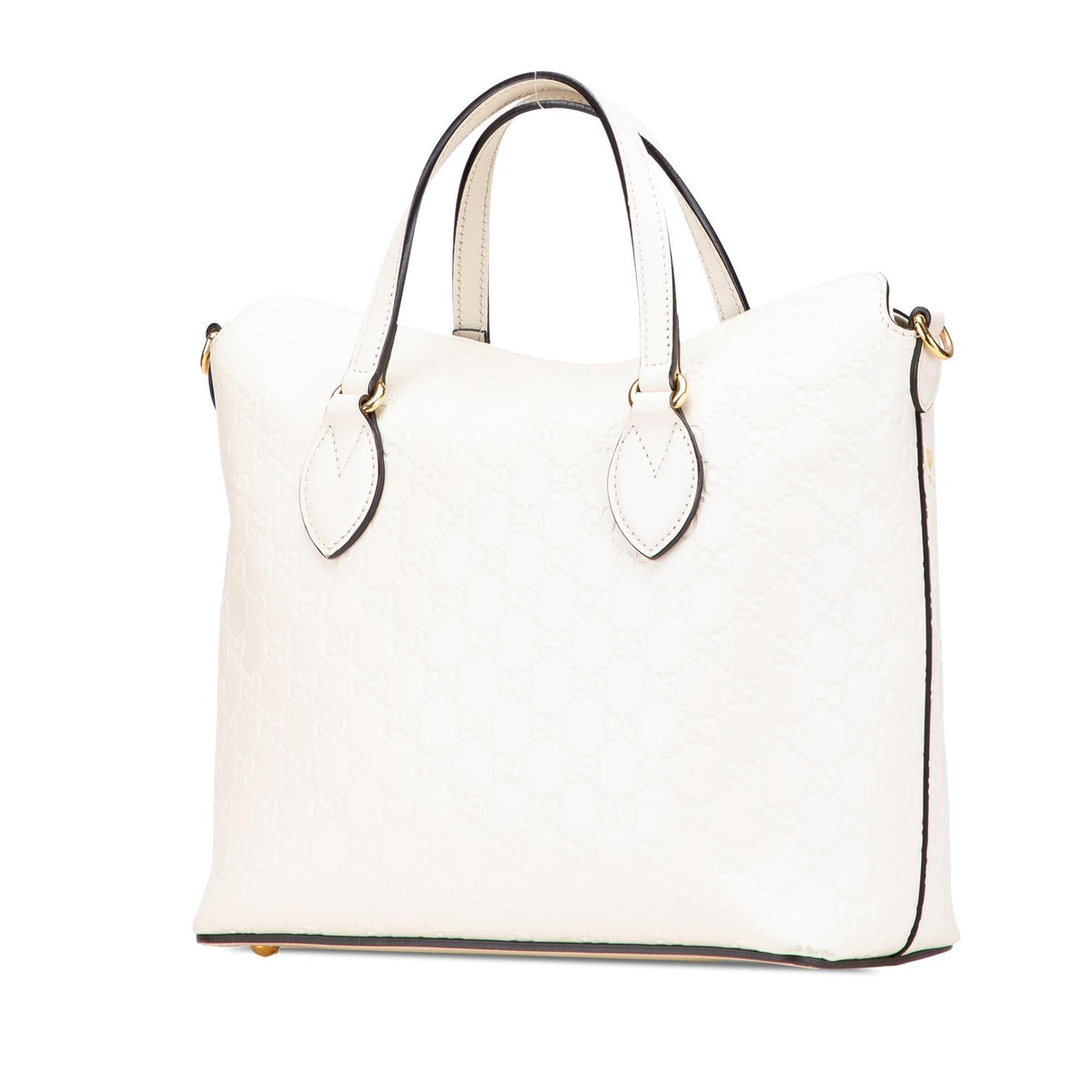 Gucci Guccissima Linea A Fold Over Satchel