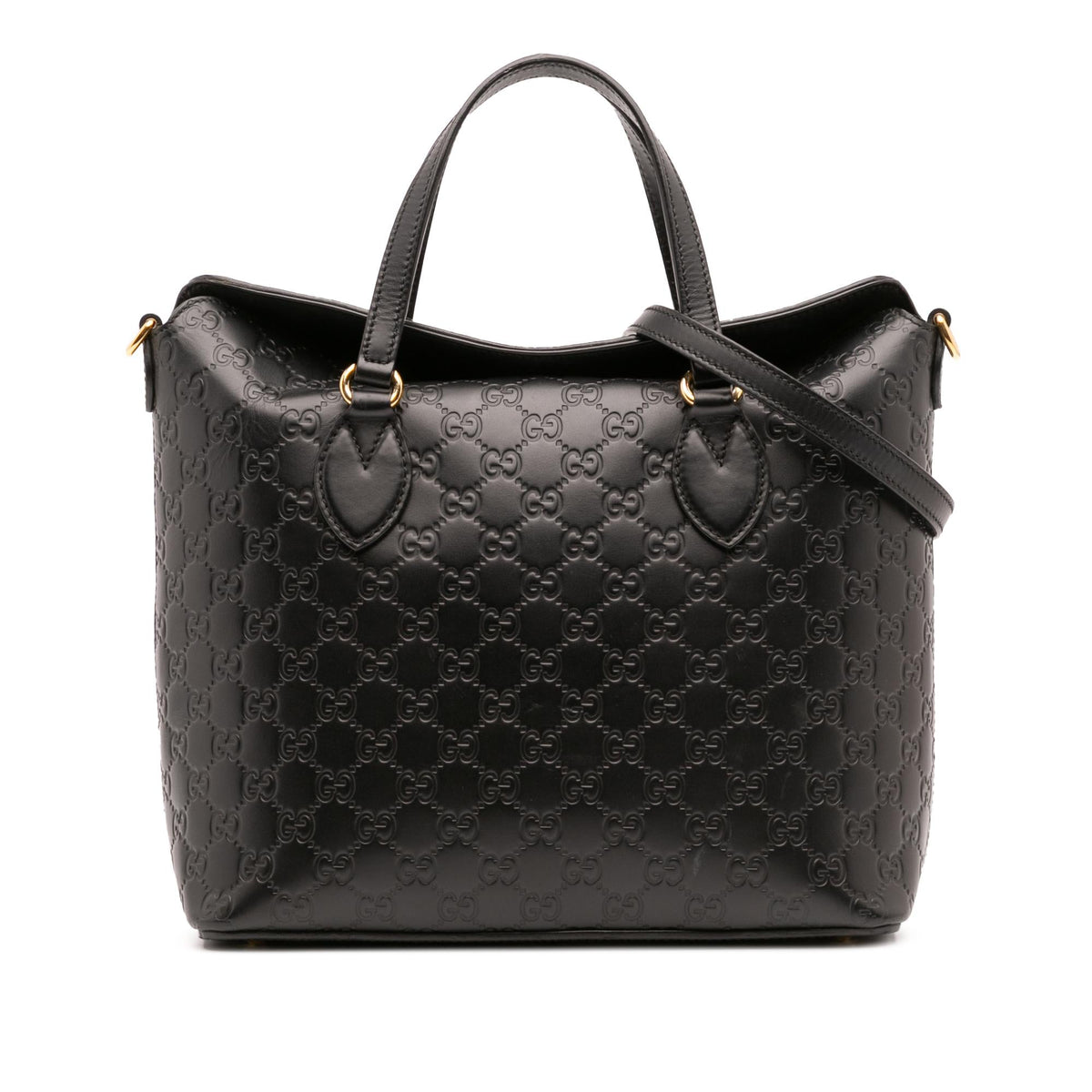 Gucci Guccissima Linea A Fold Over Satchel