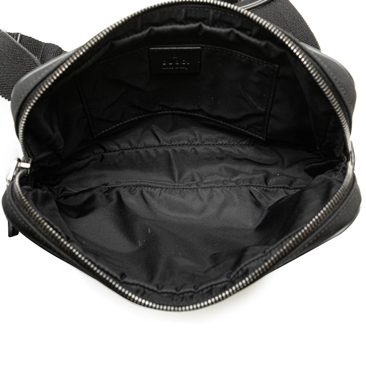 Gucci Guccissima Nylon Trim Belt Bag