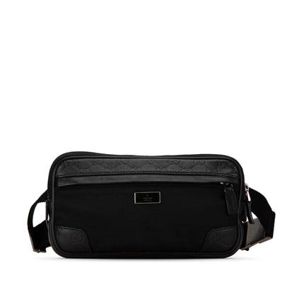 Gucci Guccissima Nylon Trim Belt Bag
