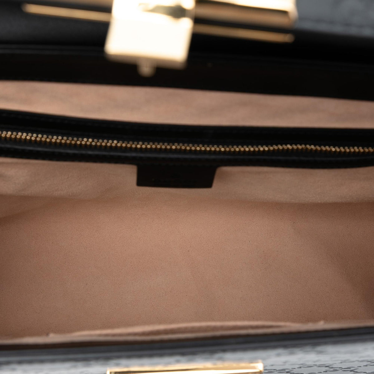 Gucci Guccissima Padlock Top Handle Bag