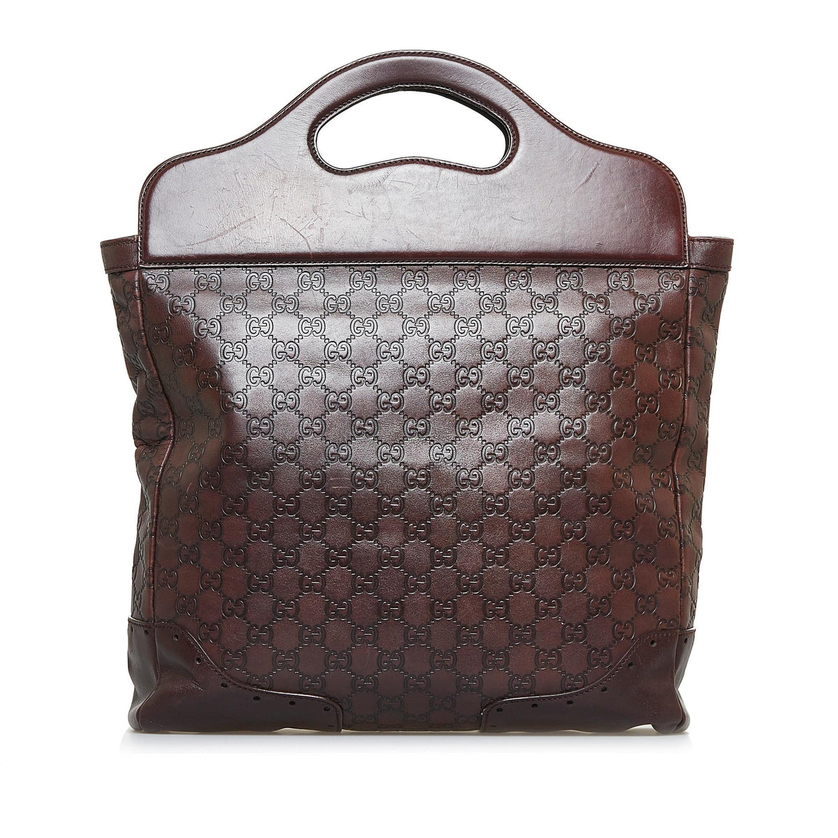 Gucci Guccissima Punch Handbag (SHG-8Kgvyg)