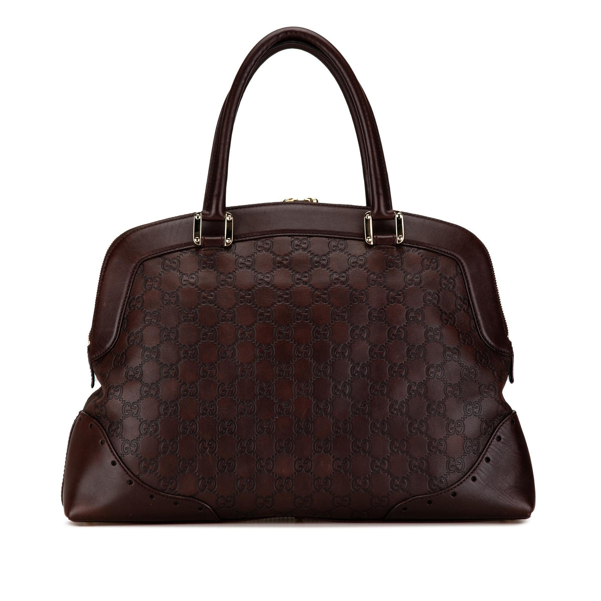 Gucci Guccissima Punch Handbag (SHG-b0sszg)