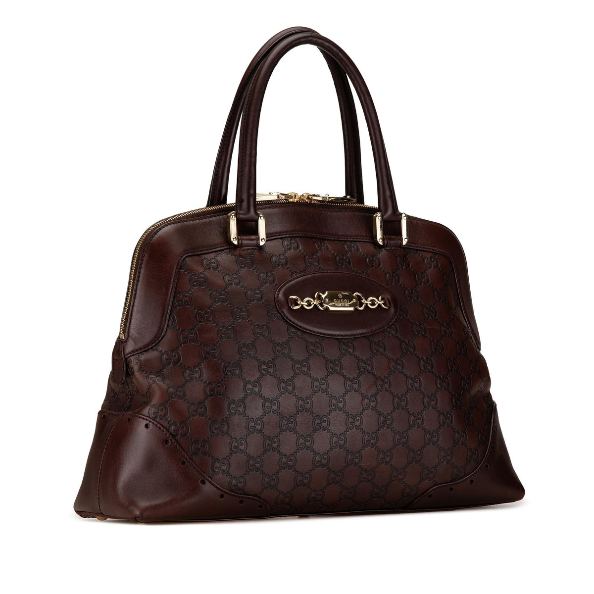 Gucci Guccissima Punch Handbag (SHG-b0sszg)