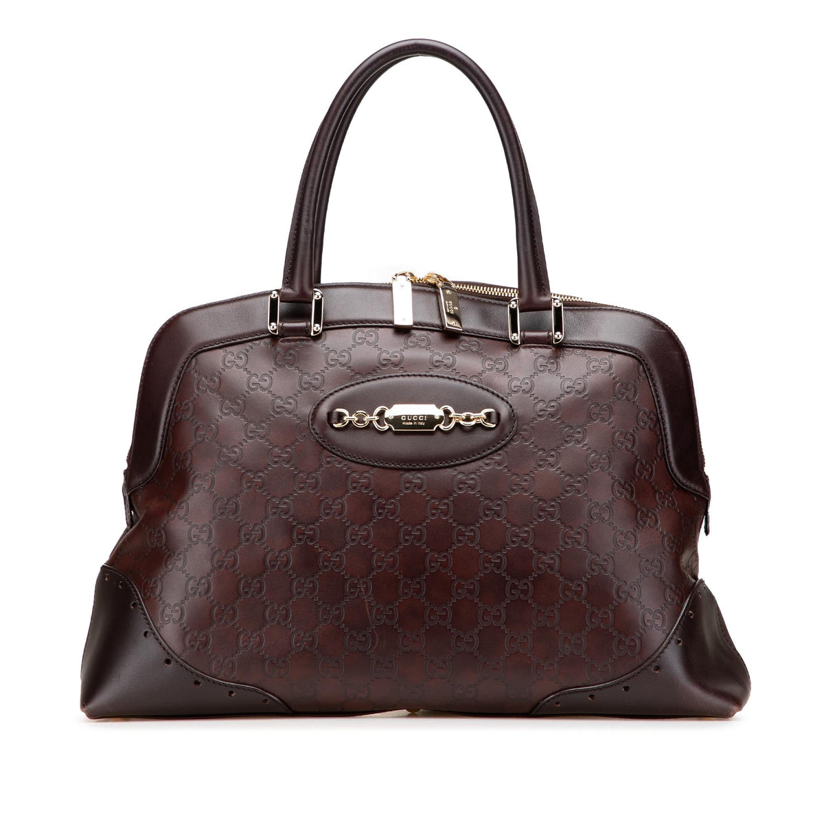 Gucci Guccissima Punch Handbag