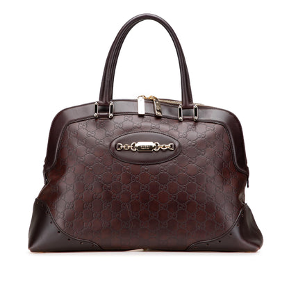 Gucci Guccissima Punch Handbag