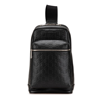 Gucci Guccissima Sling Backpack