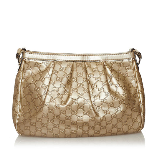 Gucci Guccissima Sukey Crossbody Bag (SHG-28351)