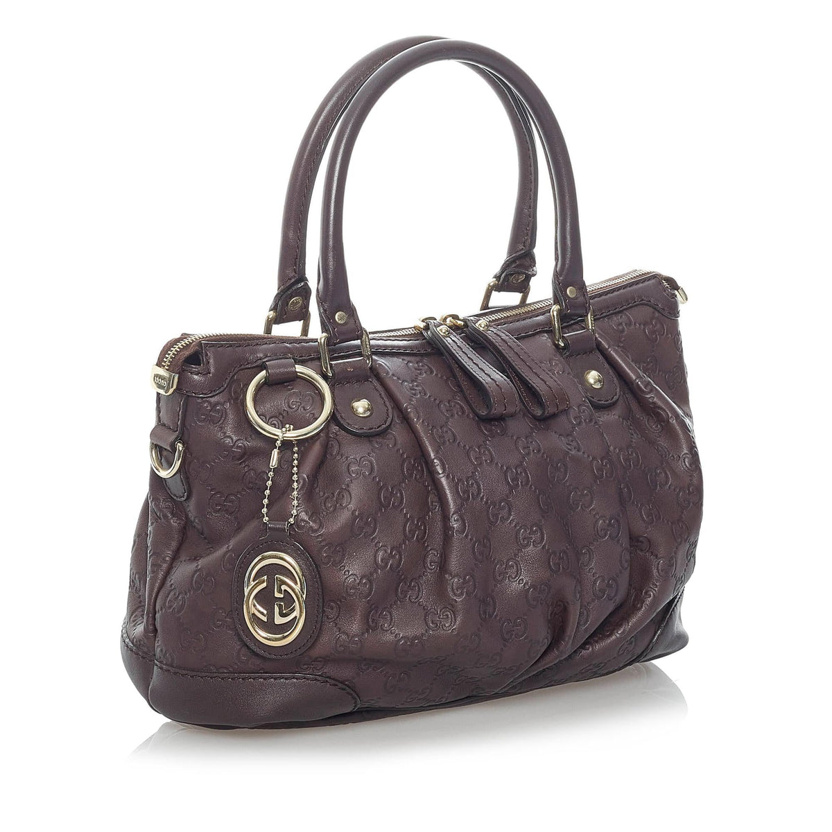 Gucci Guccissima Sukey Handbag (SHG-31118)