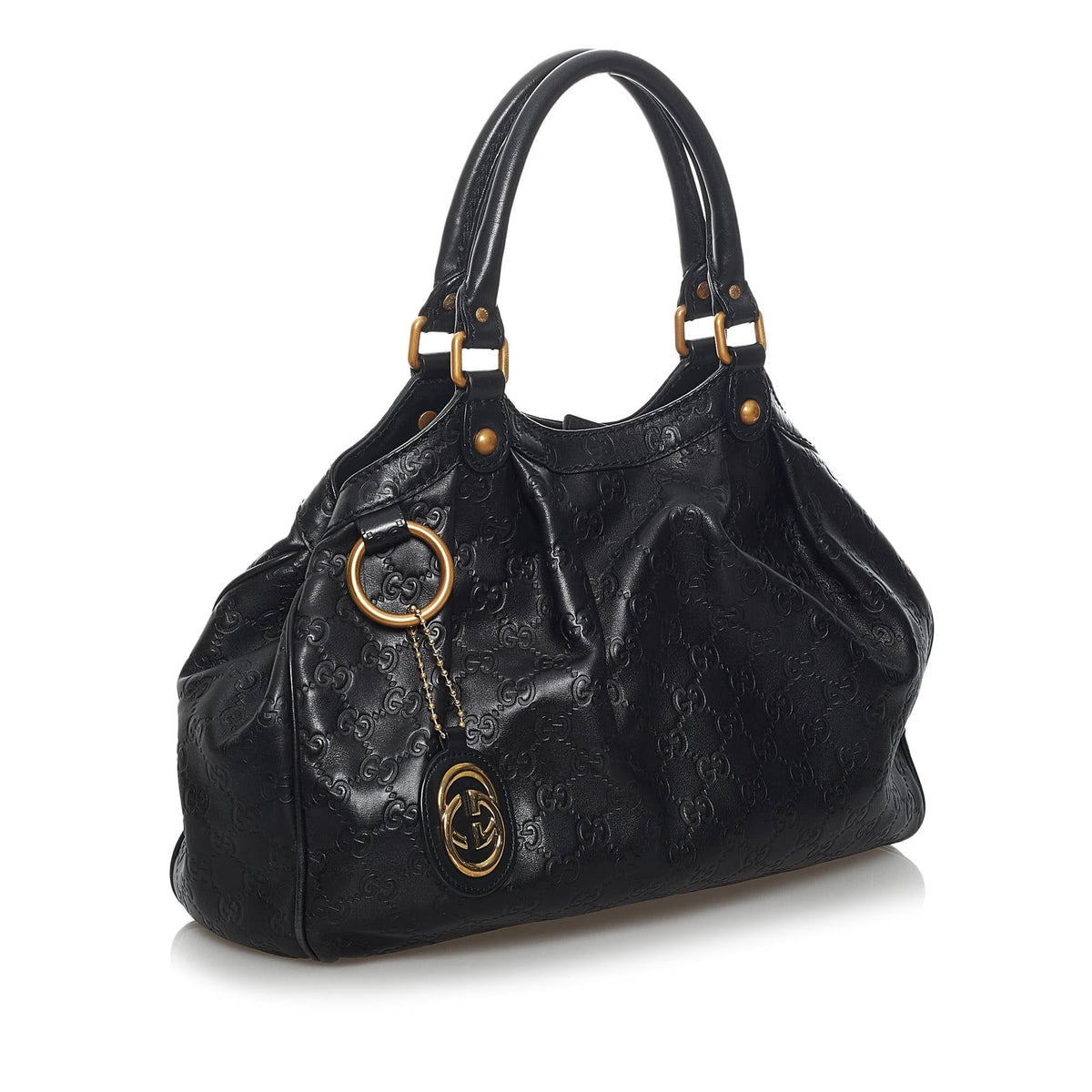 Gucci Guccissima Sukey Handbag (SHG-33706)