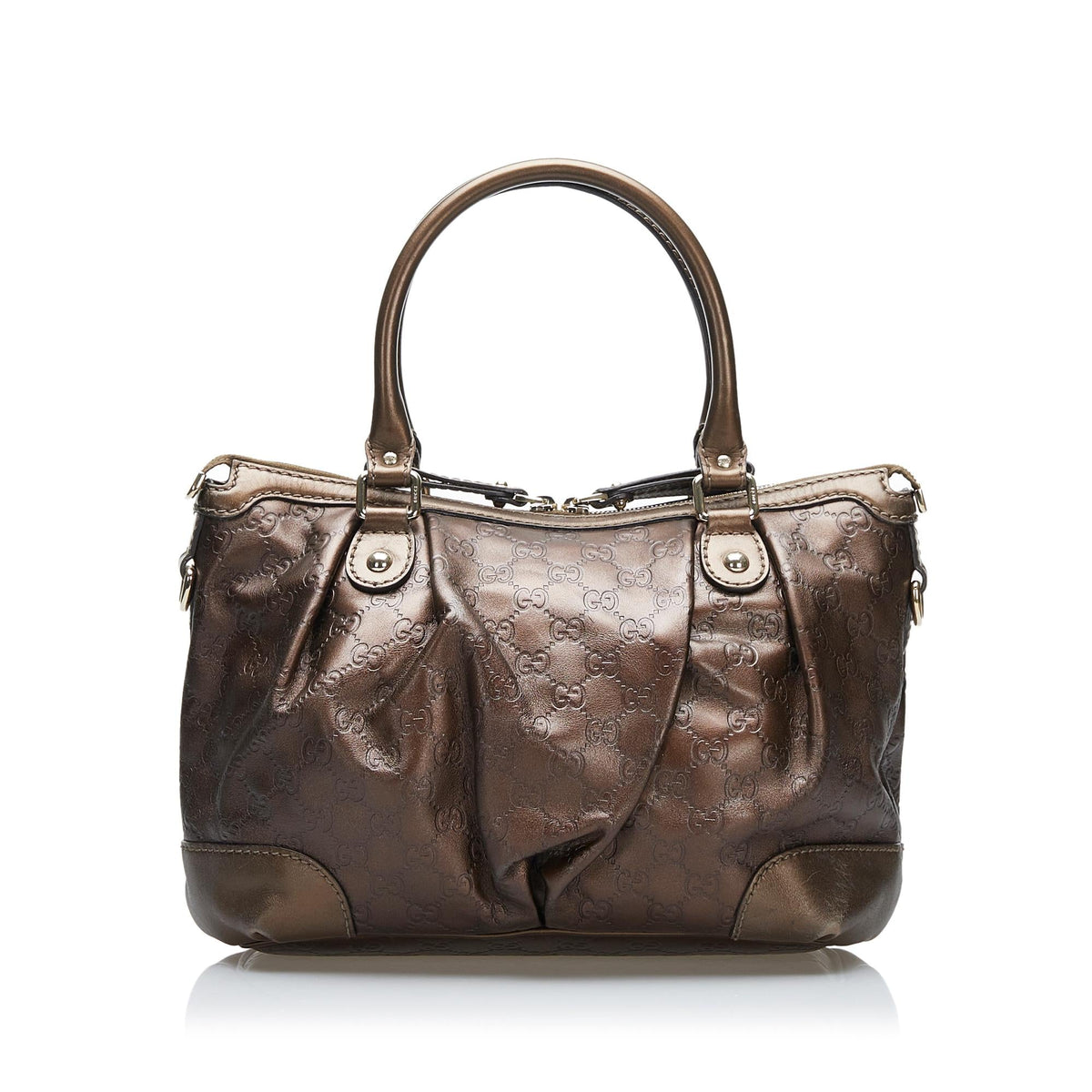 Gucci Guccissima Sukey Handbag (SHG-37359)
