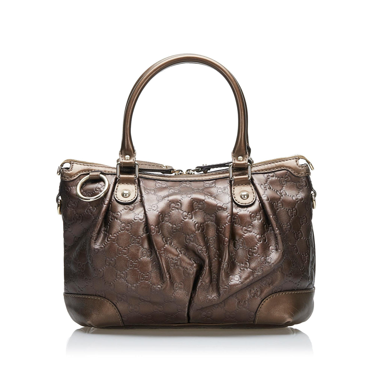 Gucci Guccissima Sukey Handbag (SHG-37359)