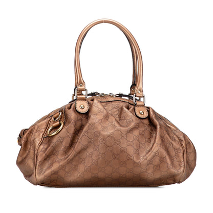 Gucci Guccissima Sukey Satchel