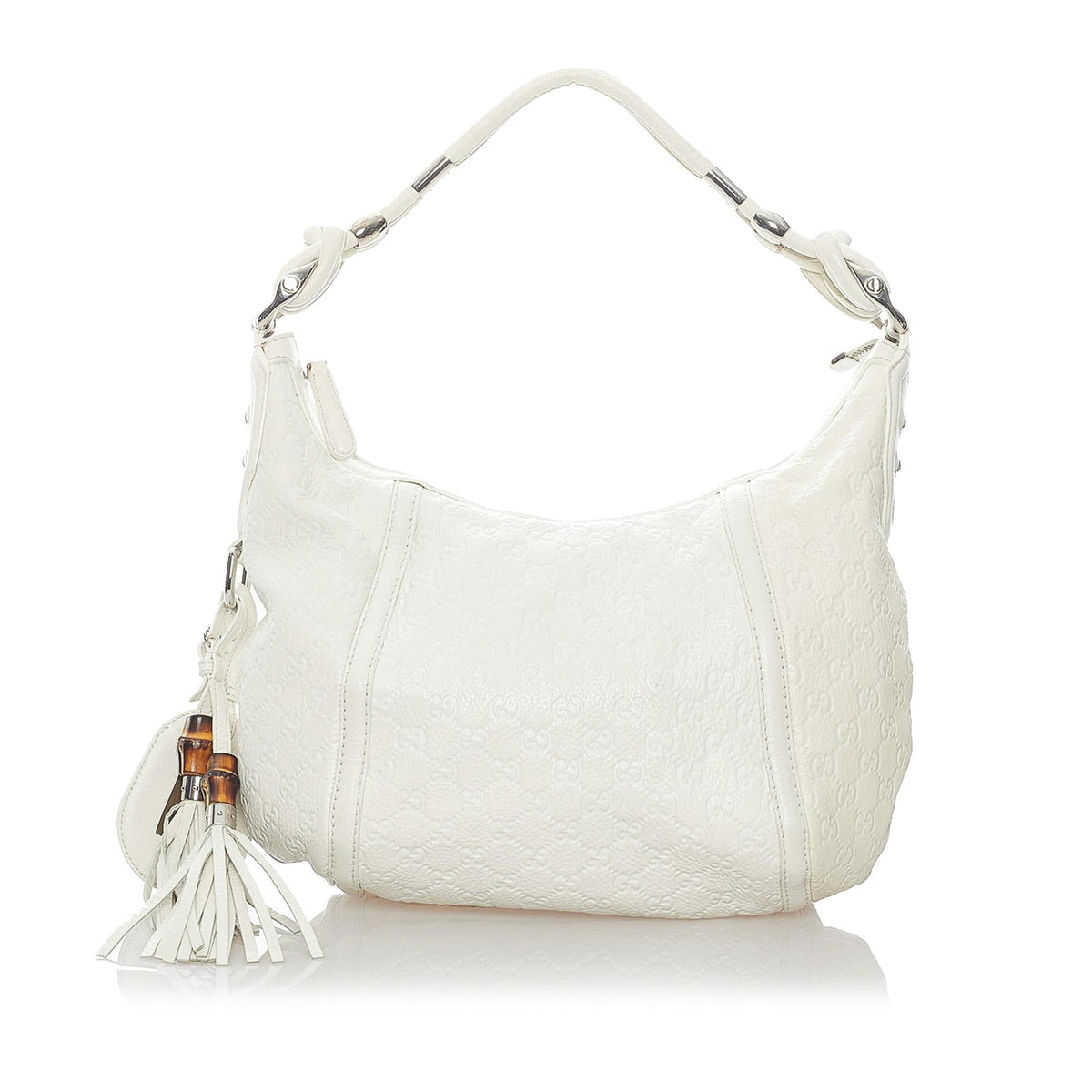 Gucci Guccissima Techno Horsebit Hobo Bag (SHG-30817)