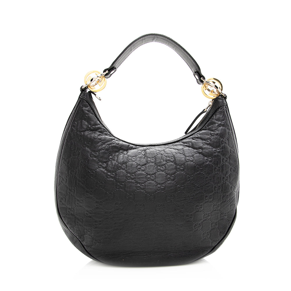 Gucci Guccissima Twins Medium Hobo (SHF-20259)