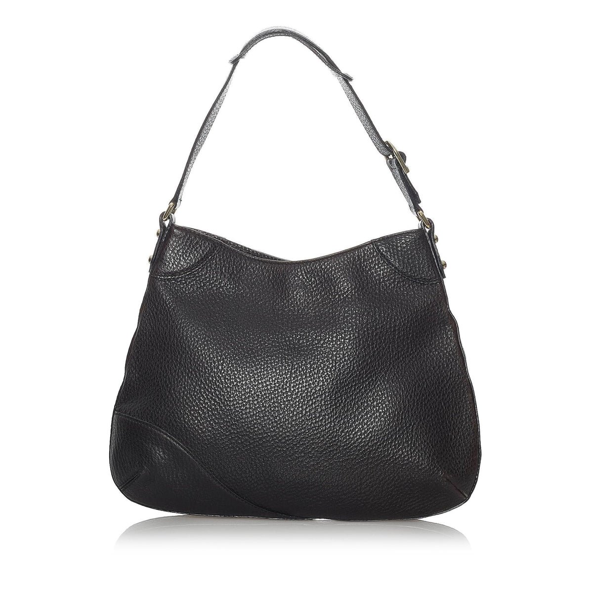 Gucci Hasler Leather Hobo Bag (SHG-30332)
