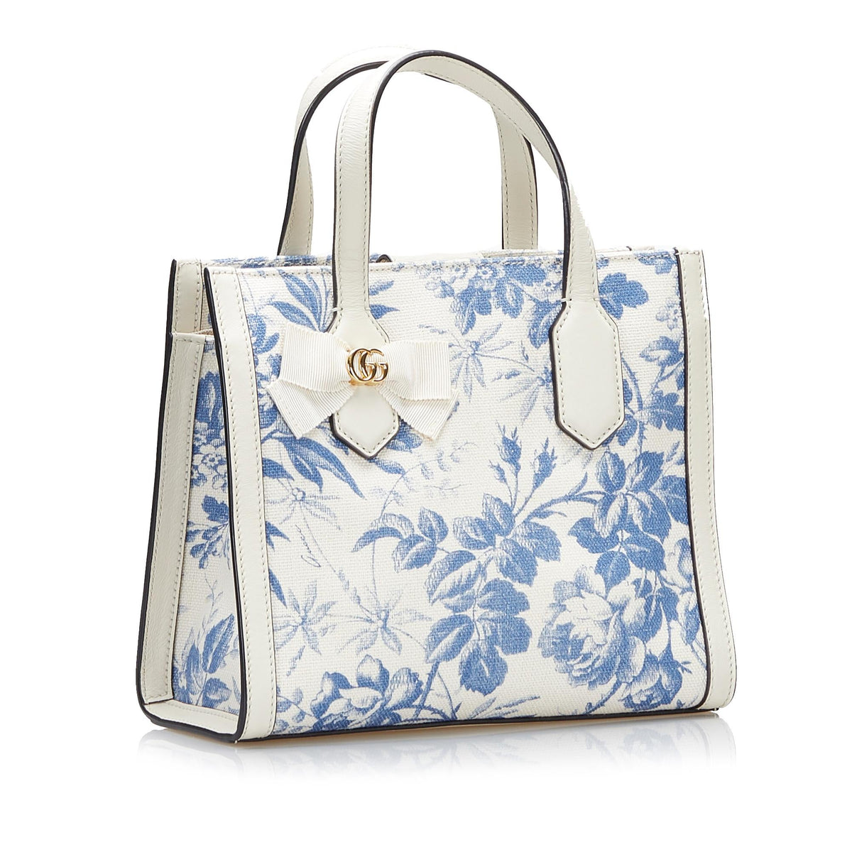 Gucci Herbarium Canvas Satchel (SHG-v4aQ2g)