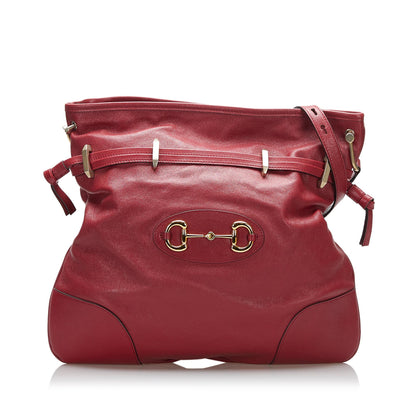 Gucci Horsebit 1955 Drawstring Crossbody Bag (SHG-Xwa7rJ)