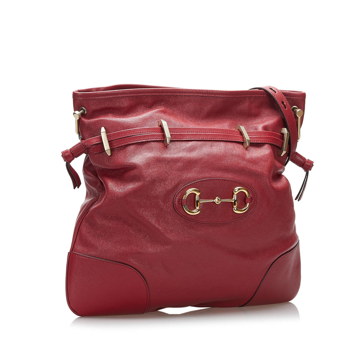 Gucci Horsebit 1955 Drawstring Crossbody Bag (SHG-Xwa7rJ)