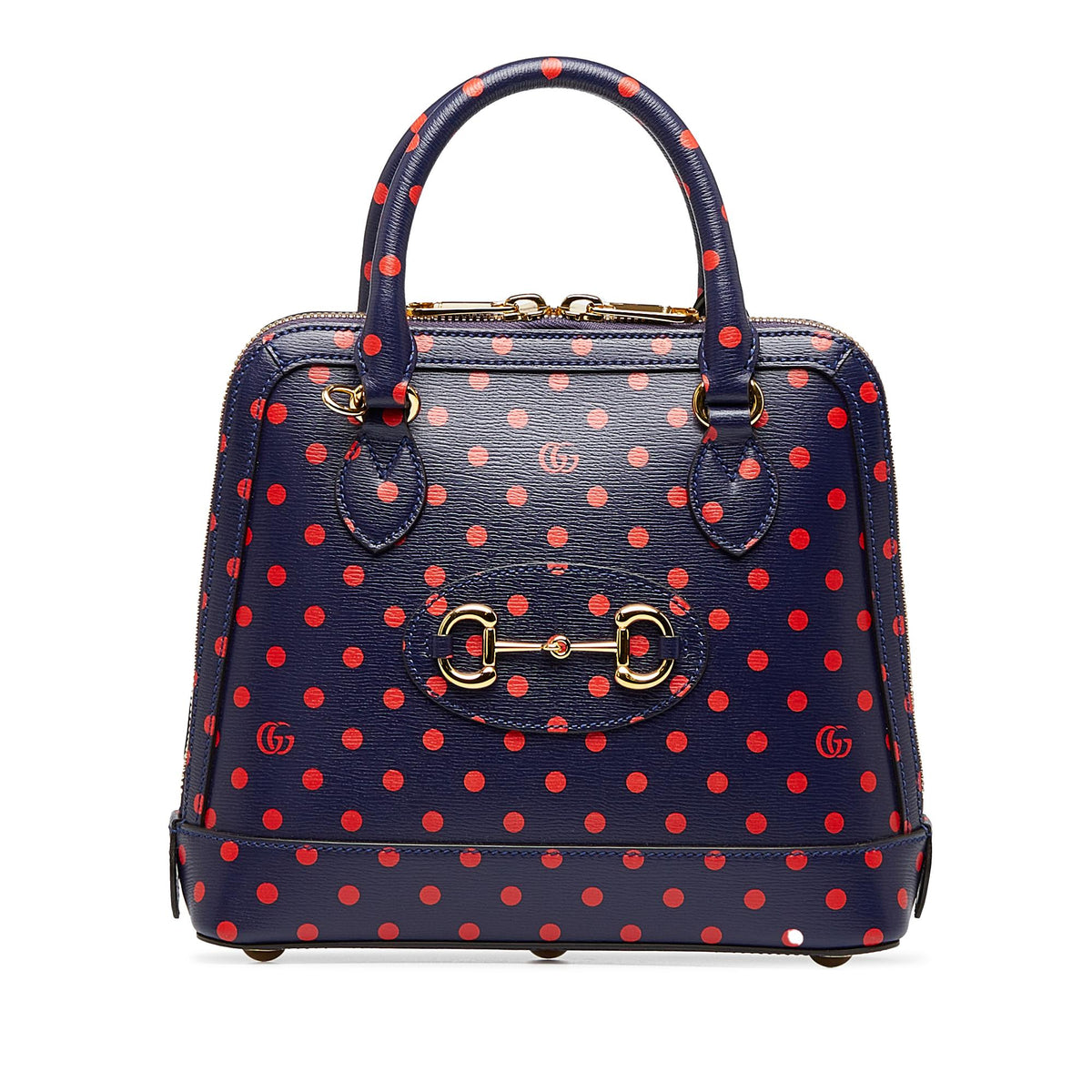 Gucci Horsebit 1955 Polka Dot Satchel (SHG-z2diQ9)