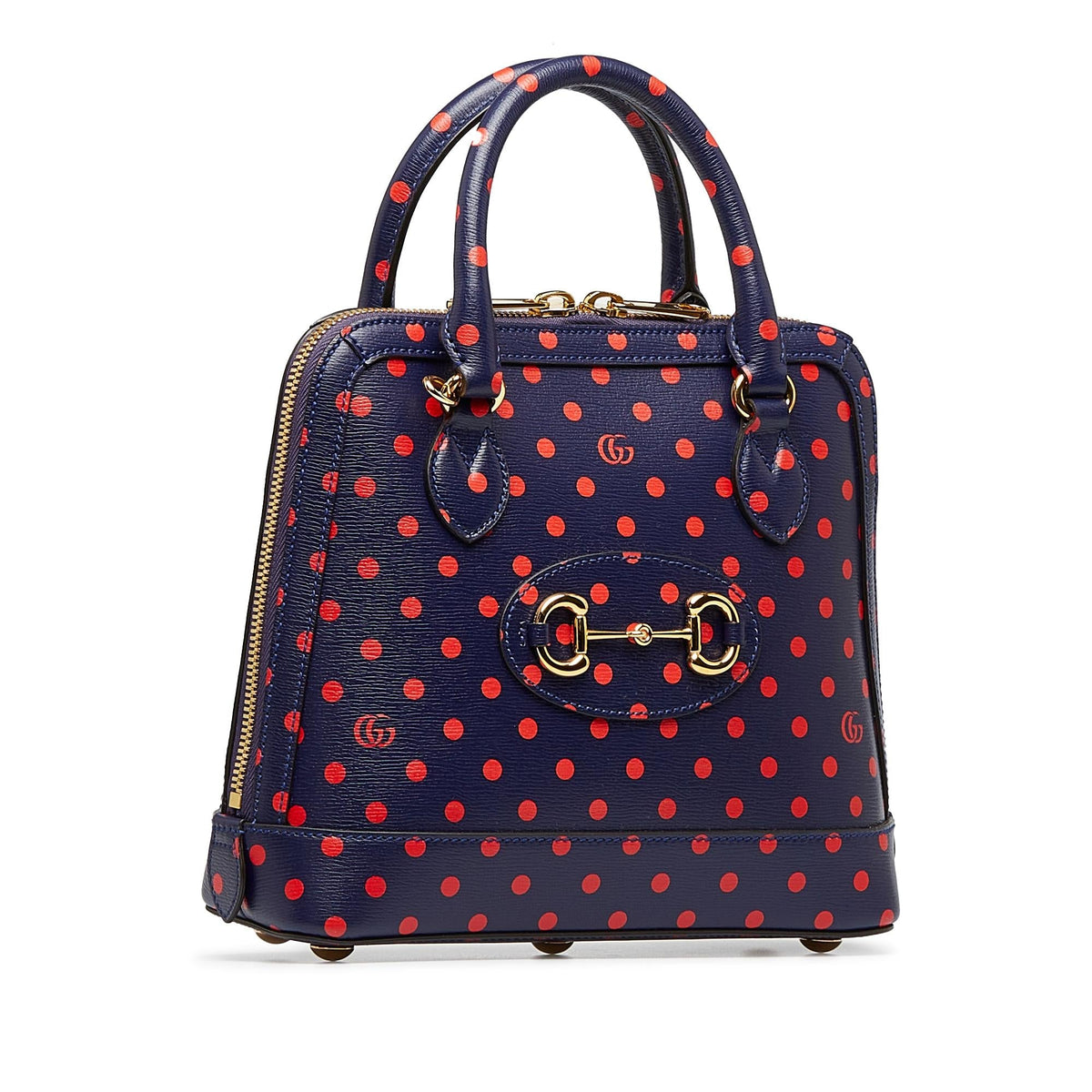 Gucci Horsebit 1955 Polka Dot Satchel (SHG-z2diQ9)