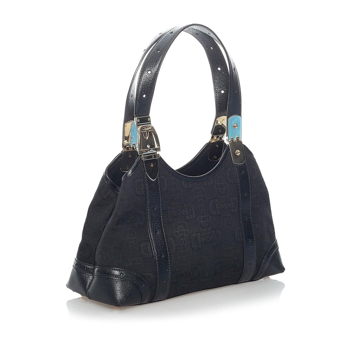 Gucci Horsebit Canvas Handbag (SHG-31147)