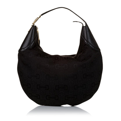 Gucci Horsebit Jacquard Glam Hobo (SHG-34855)