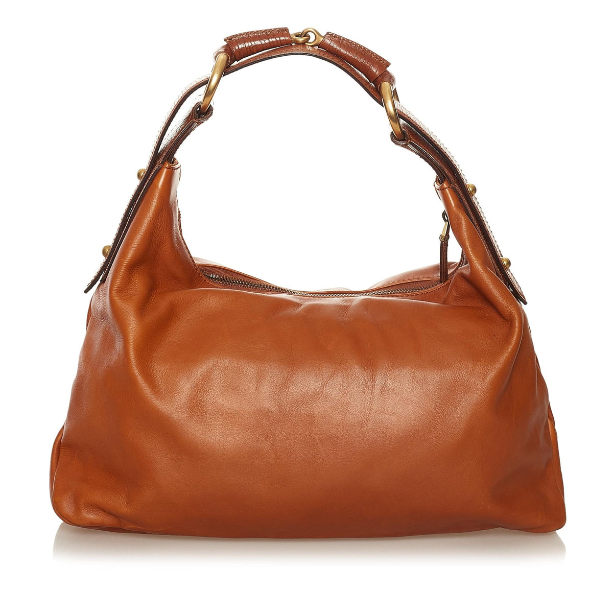 Gucci Horsebit Leather Hobo Bag (SHG-34379)