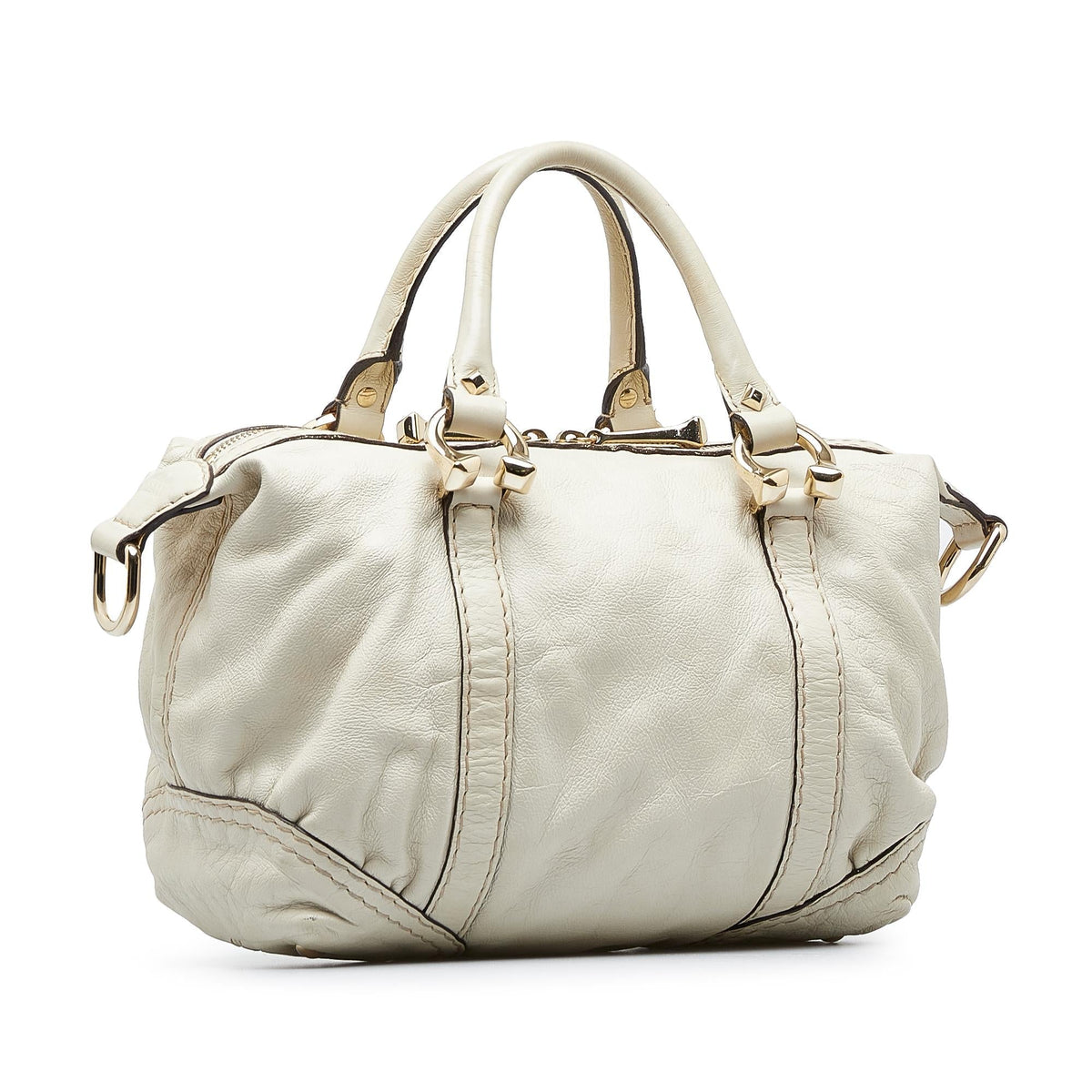 Gucci Horsebit Nail Boston Bag (SHG-XgMbpt)