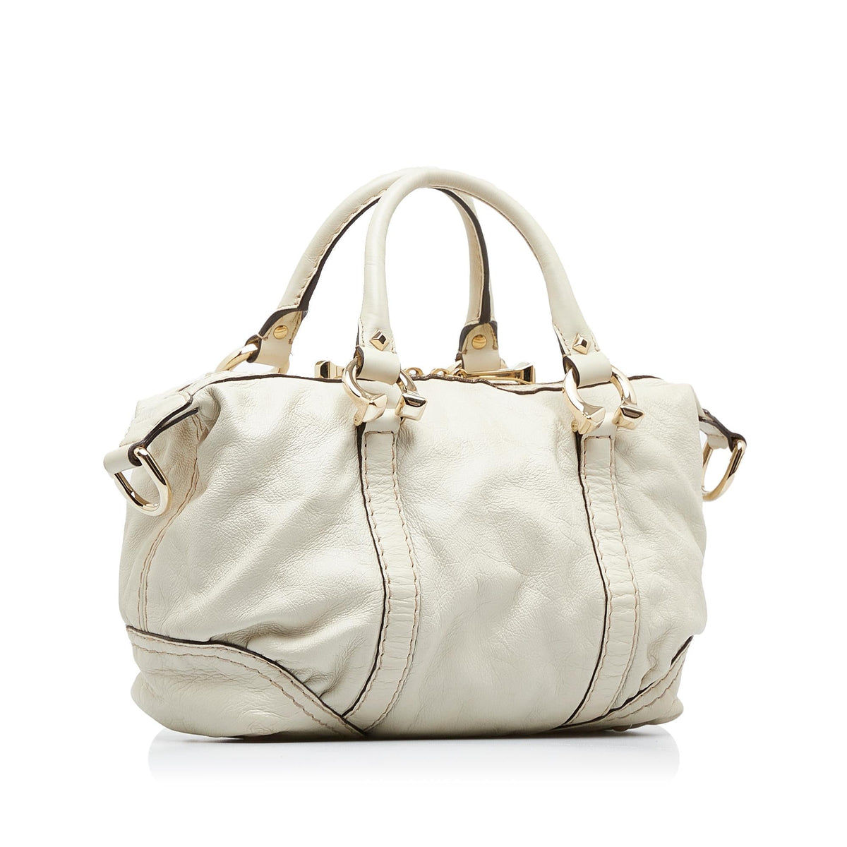 Gucci Horsebit Nail Boston Bag (SHG-P44hrA)