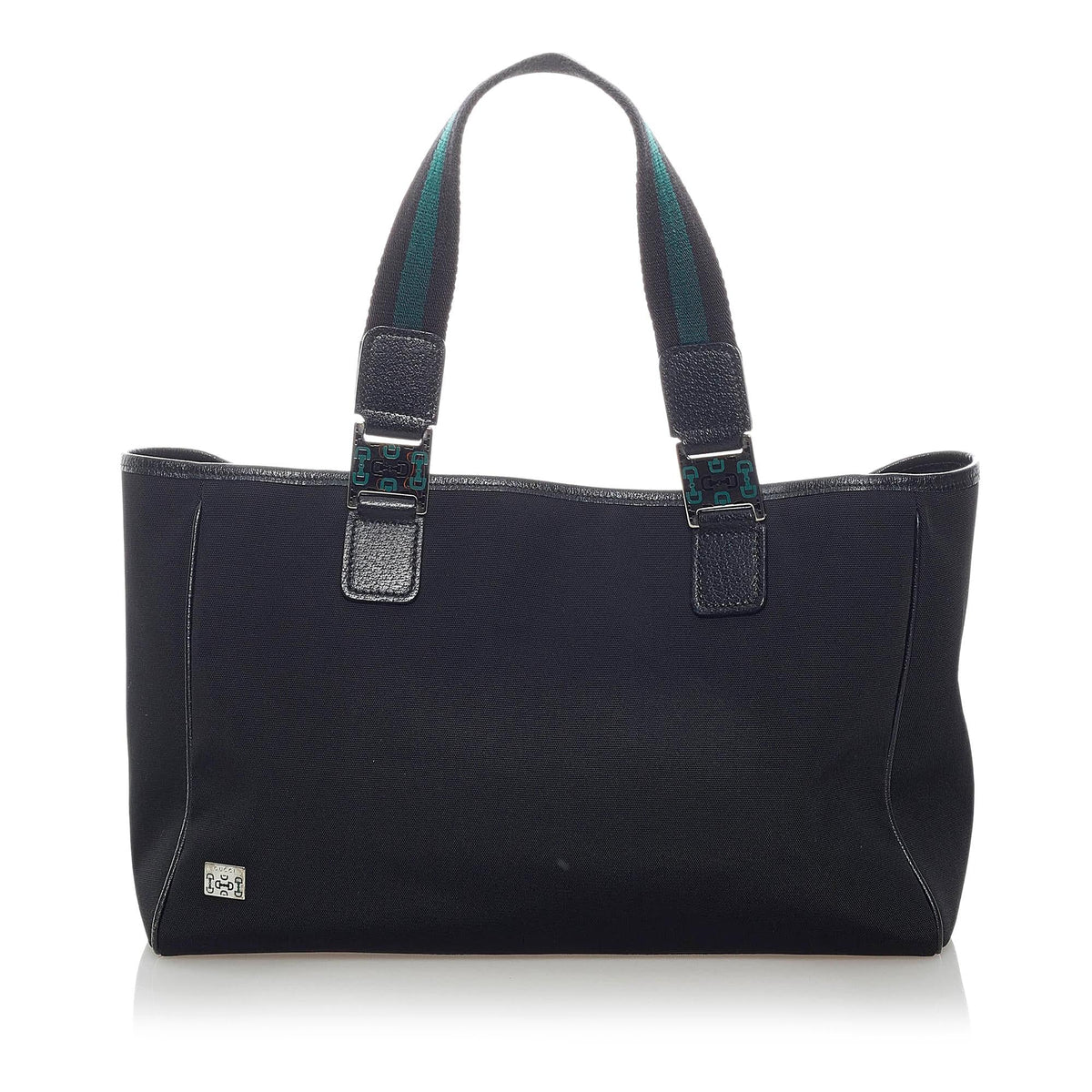 Gucci Horsebit Web Nylon Handbag (SHG-37218)