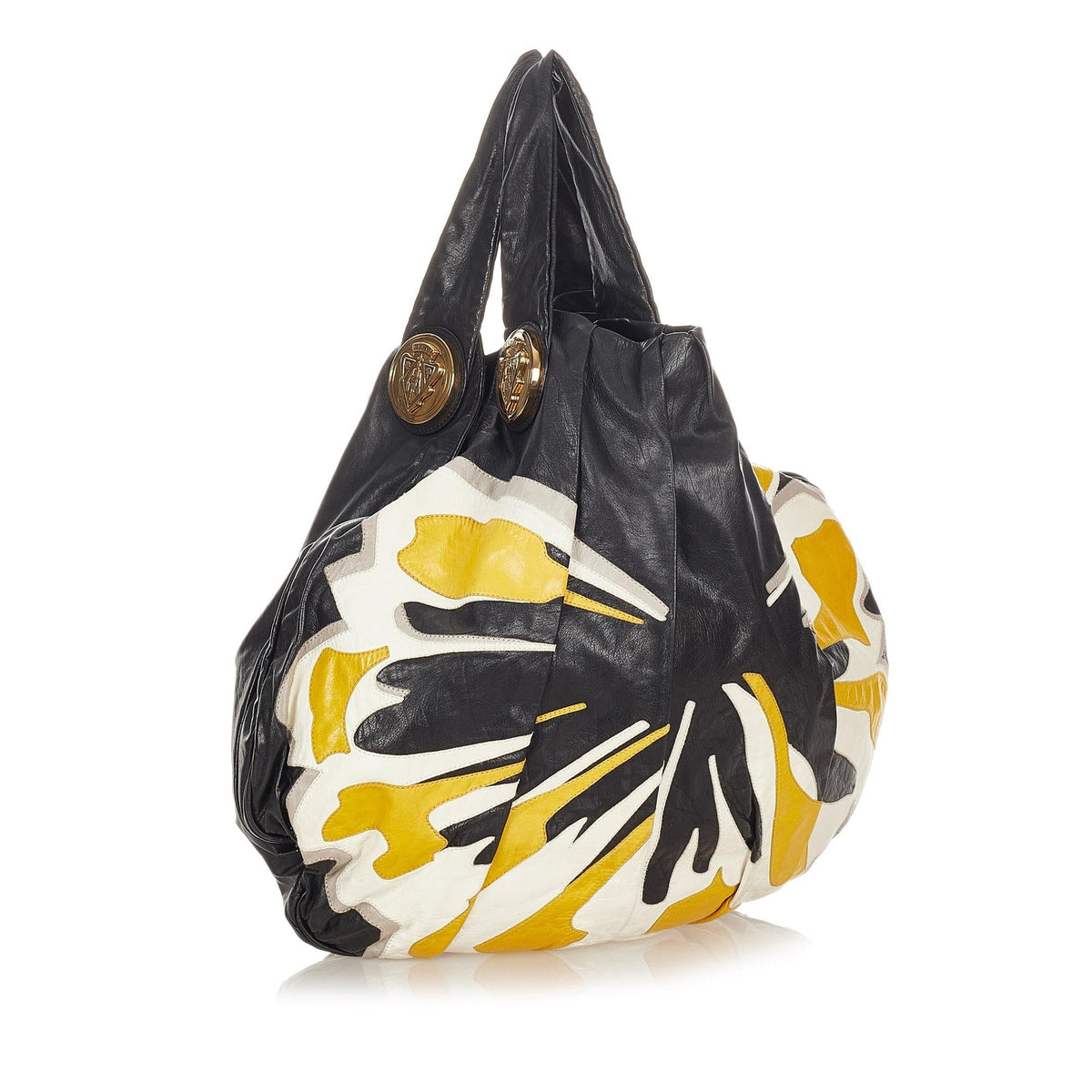 Gucci Hysteria Printed Leather Satchel (SHG-22250)