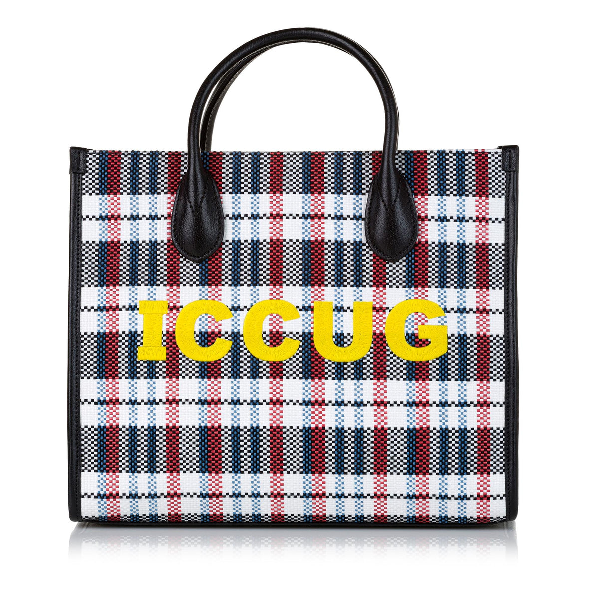 Gucci ICCUG Canvas Satchel (SHG-bahiba)