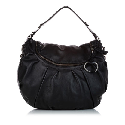 Gucci Icon Bit Leather Satchel (SHG-26206)