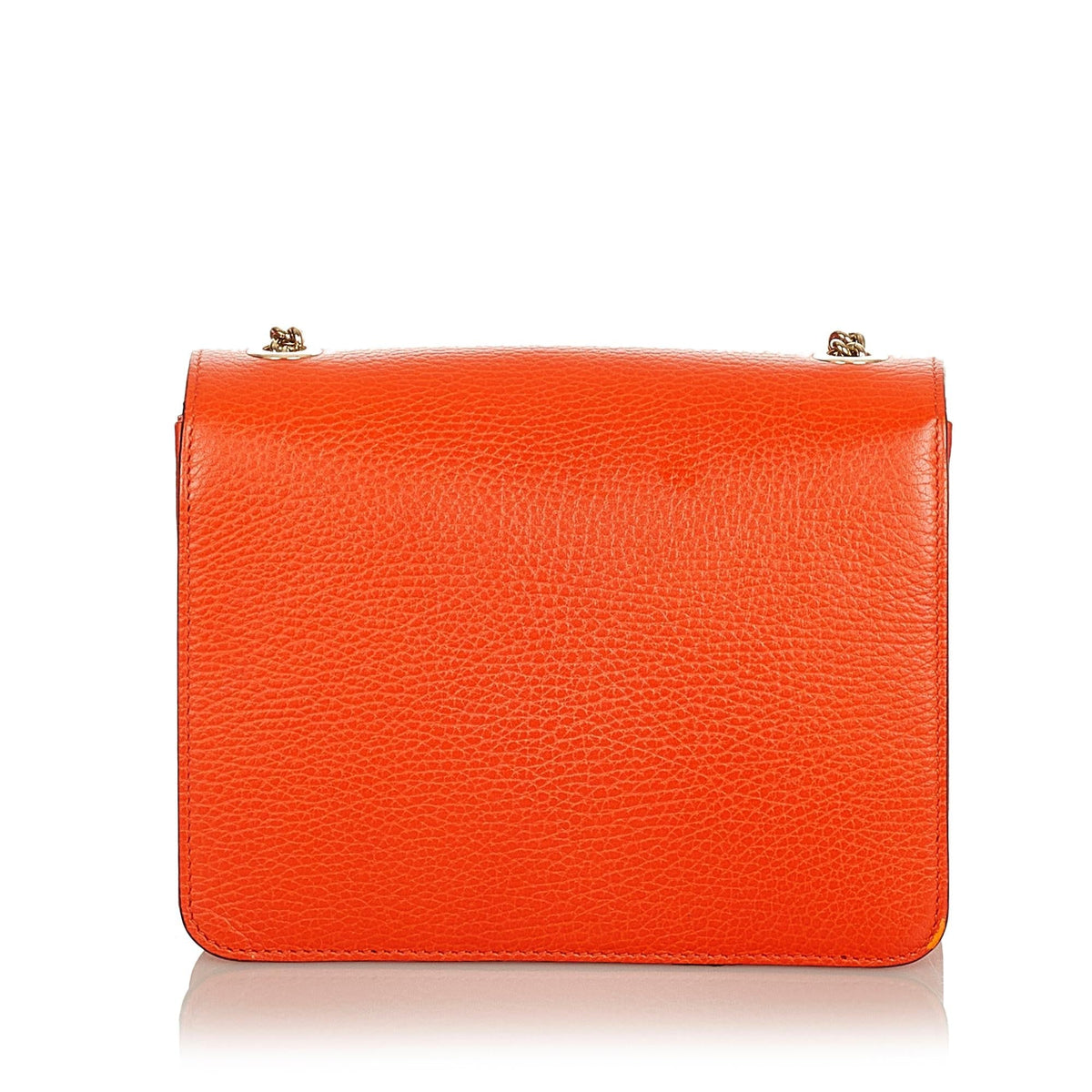 Gucci Interlocking G Chain Leather Crossbody Bag (SHG-37320)