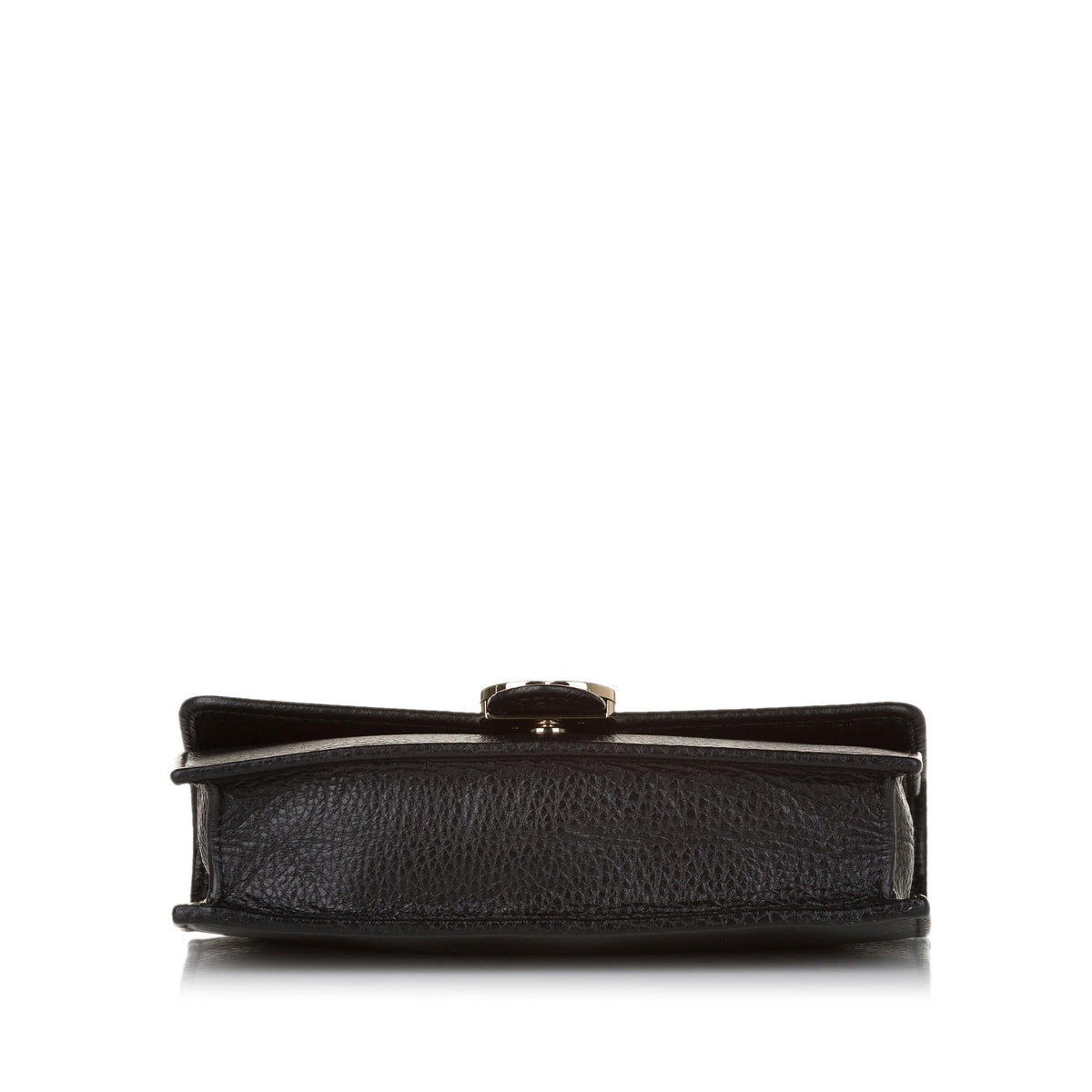 Gucci Interlocking G Chain Leather Wallet on Chain (SHG-31579)